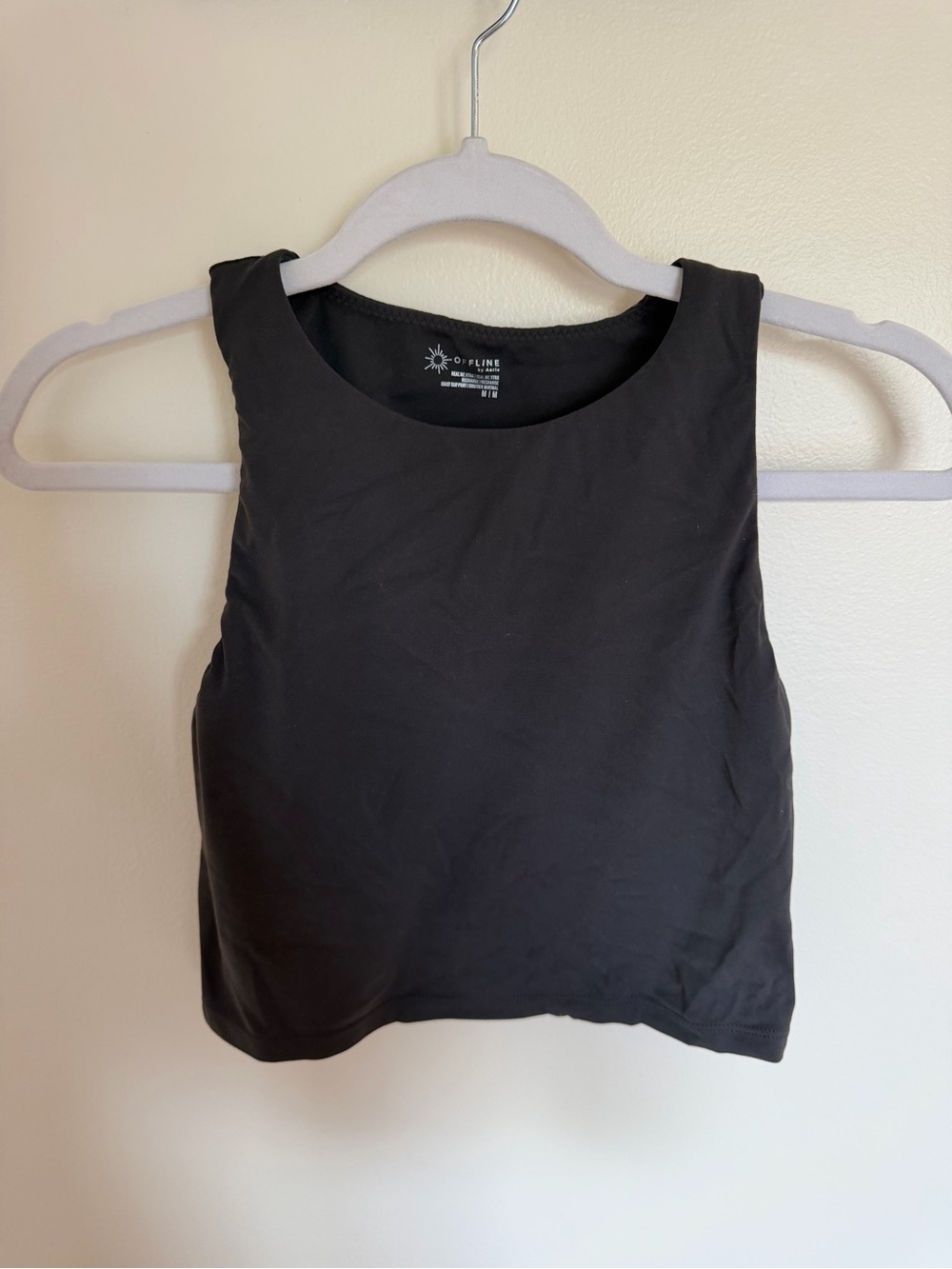 Aerie Offline Grey Athletic Top